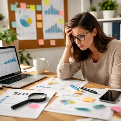 beginner mistakes seo, beginner mistakes, common beginner errors, beginner frustration