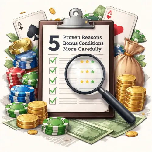 bonus conditions reviewed more carefully