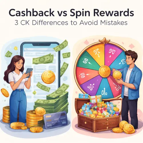 cashback vs spin rewards