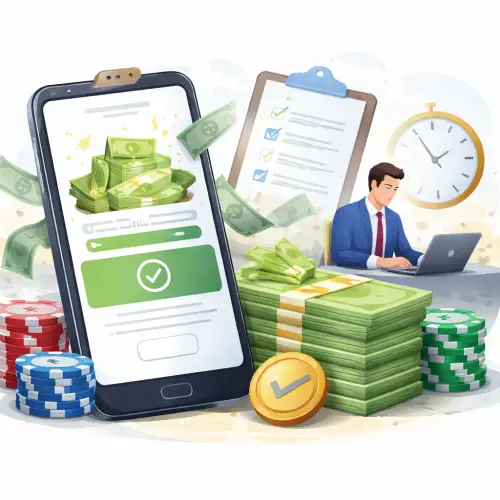 casino withdrawal processing