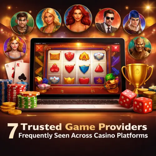 game providers frequently seen across casino platforms