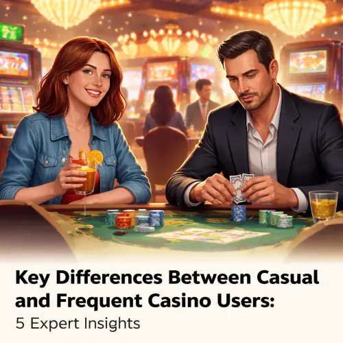 Key Differences Between Casual and Frequent Casino Users