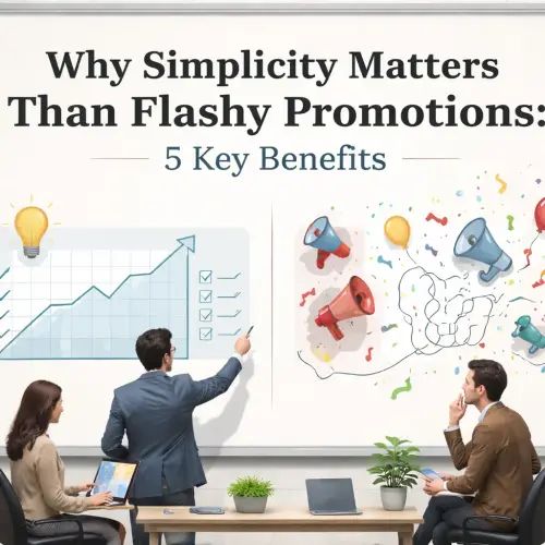 simplicity beats flashy promotions