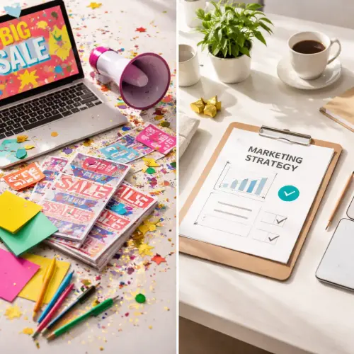 simplicity in marketing, simplicity marketing, why simplicity matters, flashy promotions vs simple