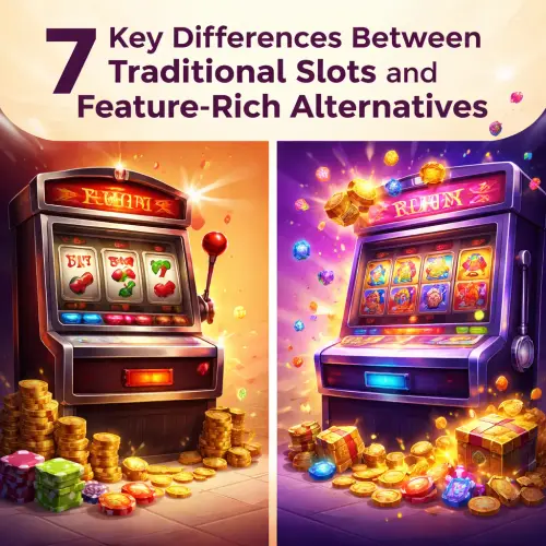 Traditional Slots vs Feature-Rich Slots